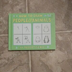How to Draw People & Animals by - Light Green Cover